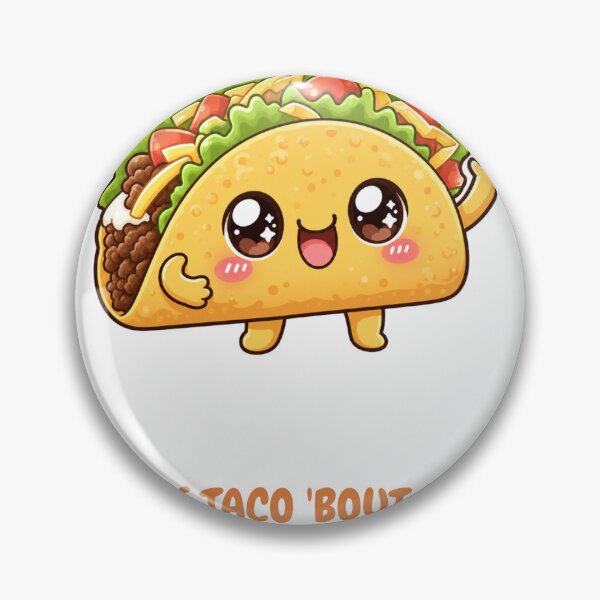 Item preview, Let's Taco Bout Cute Sweet Kawaii Taco designed and sold by BoosterShop.