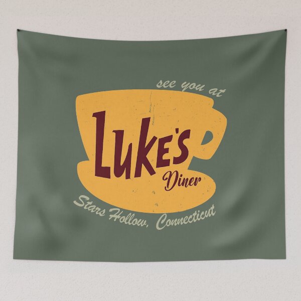 Item preview, Luke's Diner See You Movies Fan Art designed and sold by PatelCarol.