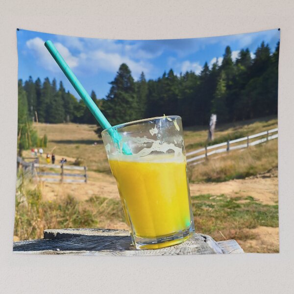 Item preview, Orange Juice Outdoors – Nature Forest Photography designed and sold by MSMPrintDesign.