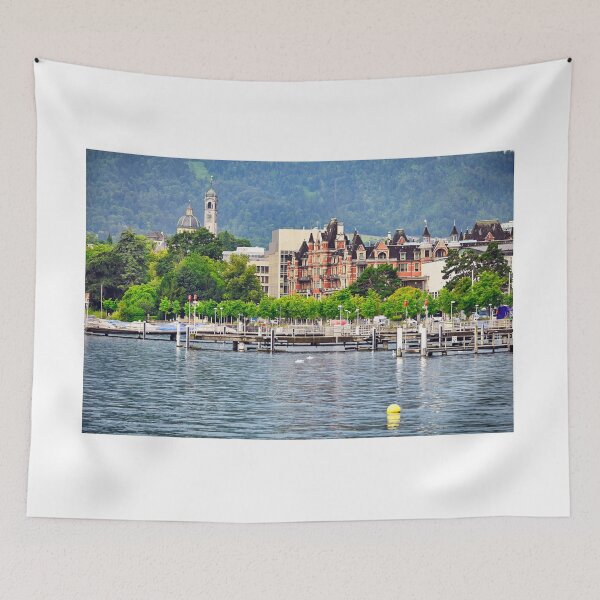 Item preview, Lake Zurich with city view, Zurich, Switzerland designed and sold by goceris.