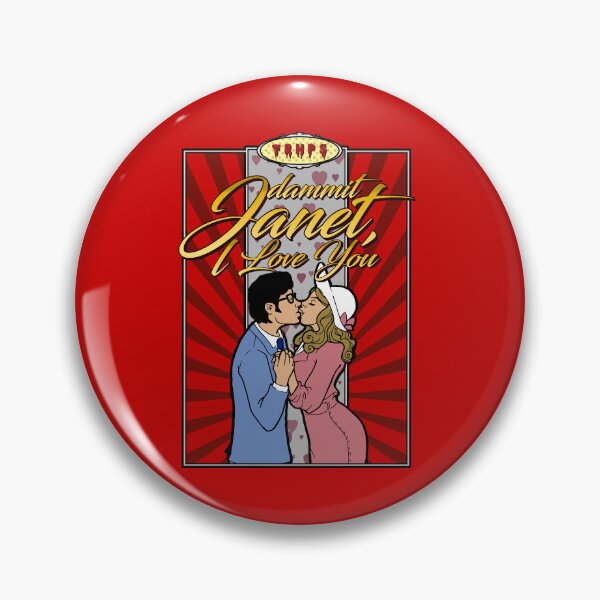 Item preview, Dammit Janet, I love you designed and sold by Sarcastic Panda.