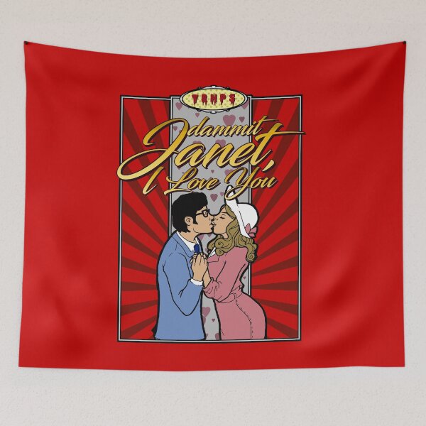 Item preview, Dammit Janet, I love you designed and sold by Sarcastic Panda.