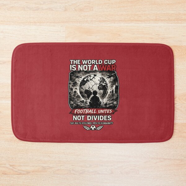 Item preview, The World Cup Is Not A War – Football Unites Not Divides Humanity T-Shirt designed and sold by NinaCreator.