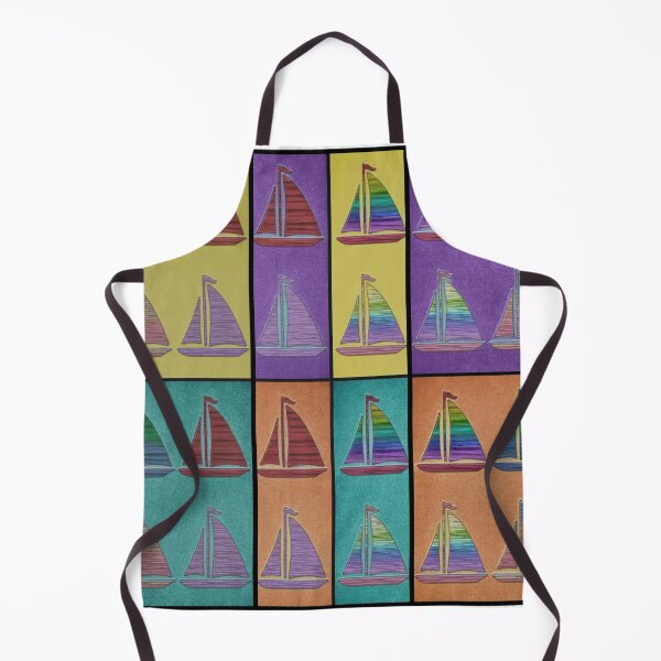 Item preview, Colorful Sailboats in Pop Art Style designed and sold by James DeFazio.