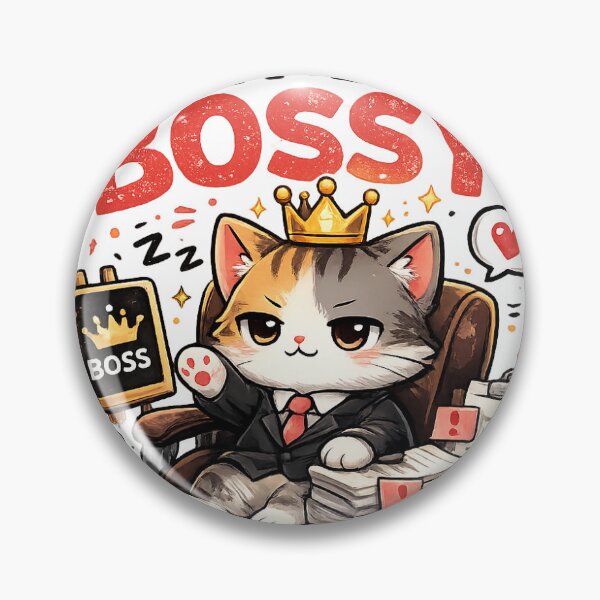 Item preview, Tiny But Bossy Cute Cat  designed and sold by BrainBuckets.