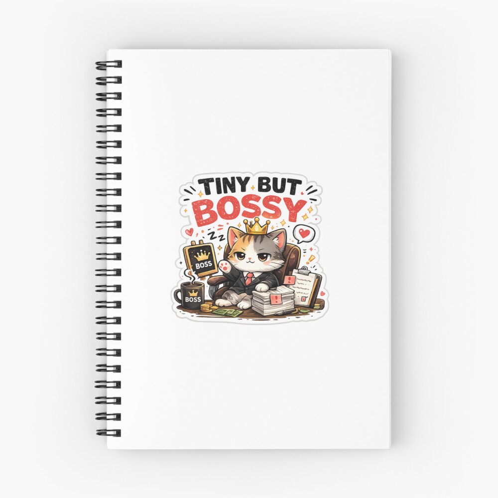 Item preview, Spiral Notebook designed and sold by AdiStickerLab.