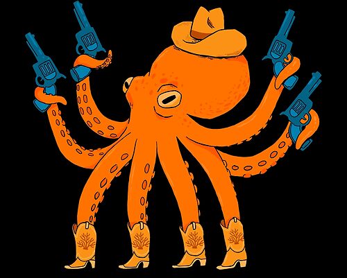 Aperçu de l'œuvre Octoboots créée et vendue par ppmid.