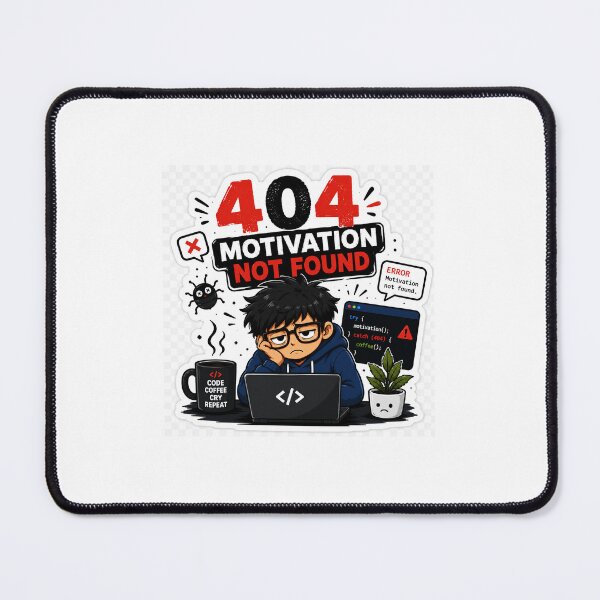 Item preview, 404 Motivation Not Found designed and sold by BrainBuckets.