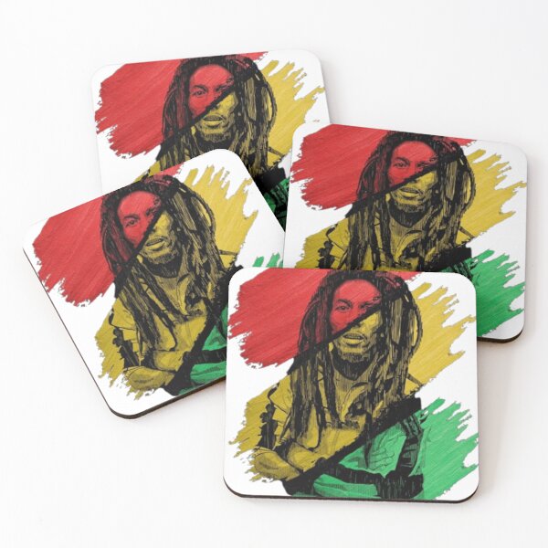 Item preview, Bob Marley with Rastafari Colors designed and sold by joseharry.