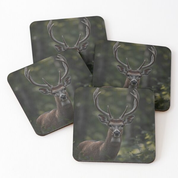 Item preview, Majestic Brown Deer Portrait – Realistic Wildlife Art designed and sold by SmikiM.