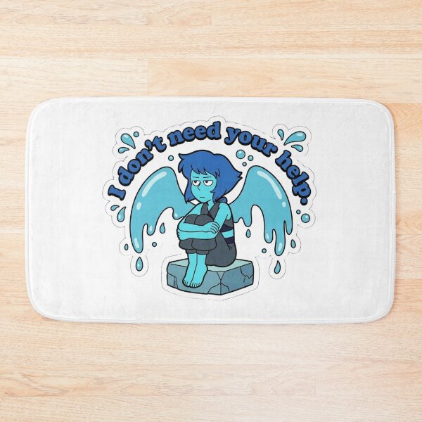 Item preview, Lapis Lazuli I Don't Need Your Help Quote designed and sold by 0Zetgest.