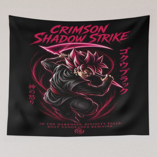Item preview, Golpe de Sombra Carmesí - Diseño estético de Goku D.B.S. Saiyajin designed and sold by Trinidesigns123.