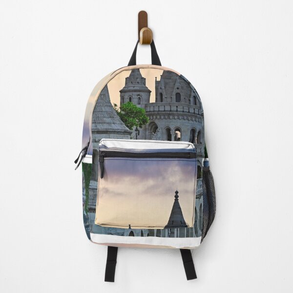 Item preview, Fishermen's Bastion in the sunset, springtime, Budapest designed and sold by goceris.