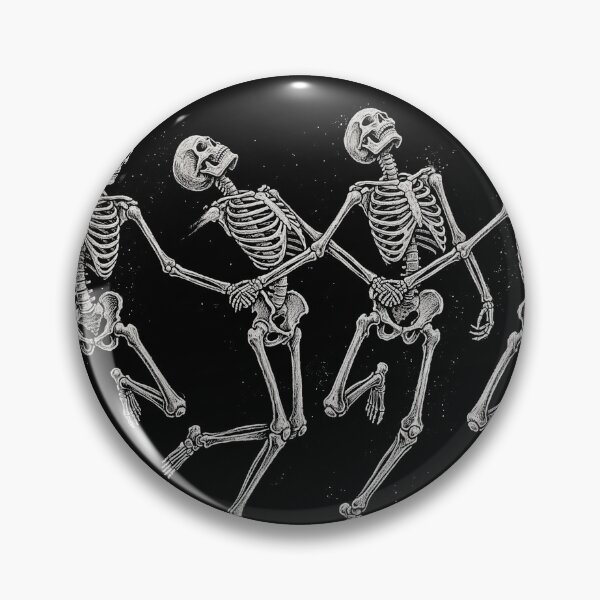 Item preview, Vintage Danse Macabre Halloween Skeletons Shirt designed and sold by TeNovaStudio.