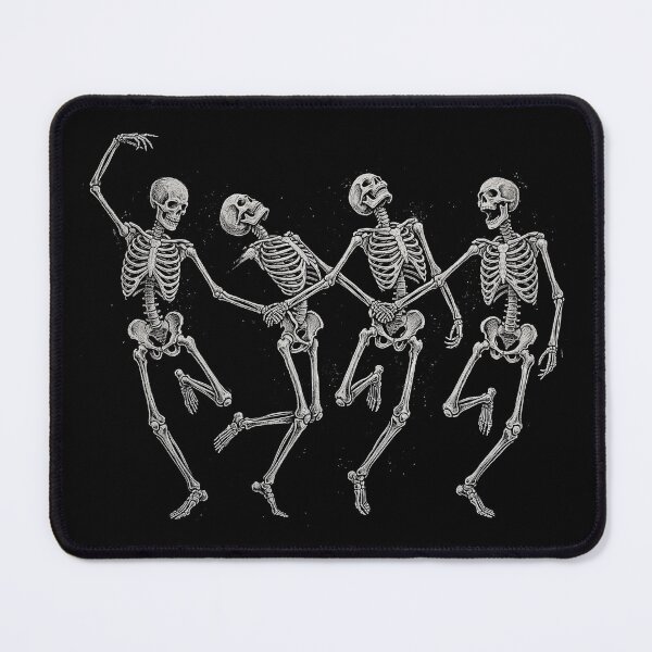 Item preview, Vintage Danse Macabre Halloween Skeletons Shirt designed and sold by TeNovaStudio.