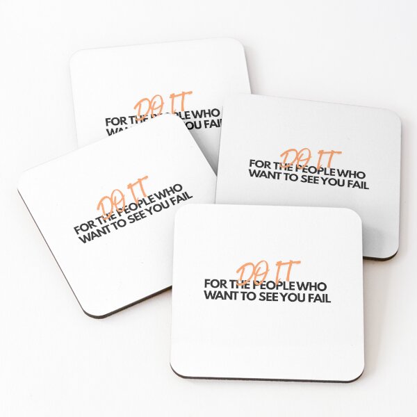 Item preview, Do It For The People Who Want To See You Fail – Motivational Typography Quote designed and sold by selvashop.