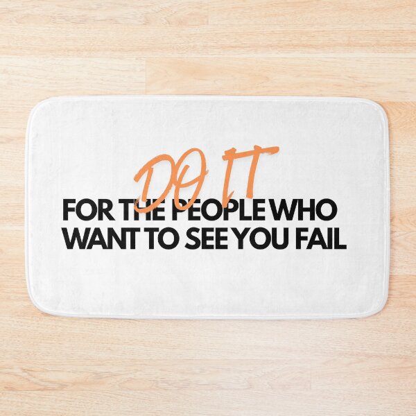 Item preview, Do It For The People Who Want To See You Fail – Motivational Typography Quote designed and sold by selvashop.