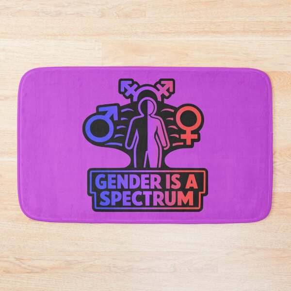 Item preview, Gender Is A Spectrum Pride Diversity Motif designed and sold by Pommes im Bett.