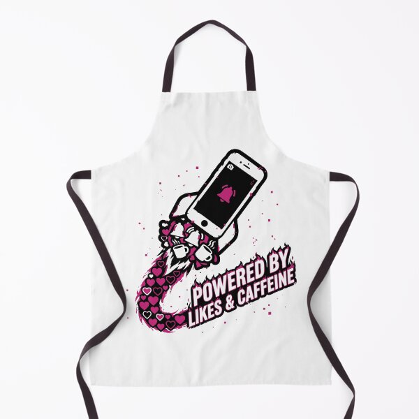 Item preview, Powered by Likes & Caffeine | Funny Social Media Rocket Quote designed and sold by XYZ LAB by Jesuperman.