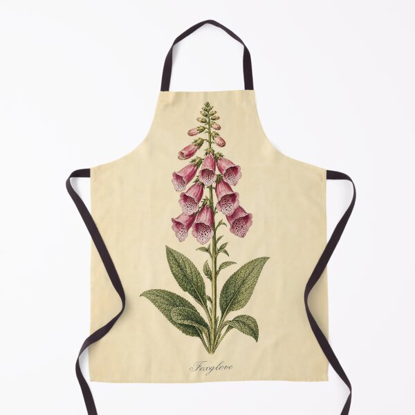 Item preview, Foxglove Flower Vintage Botanical Print designed and sold by NuvoraNest.