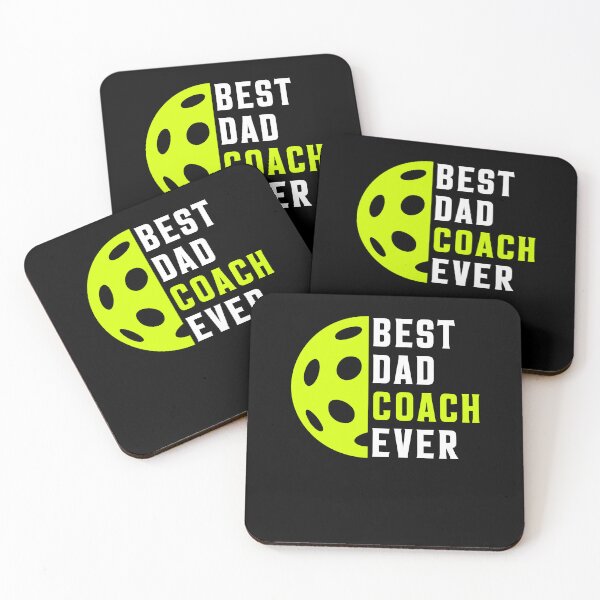 Item preview, Best Dad Coach Ever Funny Pickleball  designed and sold by nosu-art-pod.