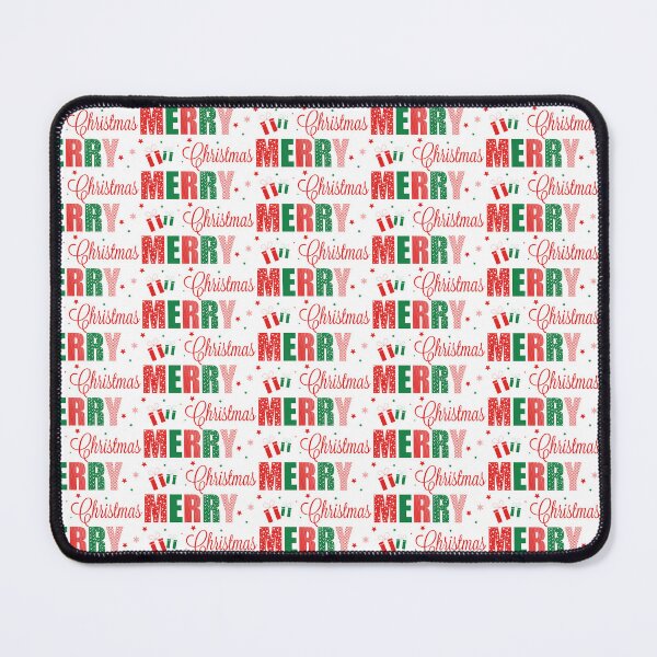 Item preview, Merry Christmas Lettering - Festive Holiday Design with Gifts designed and sold by YourHue.