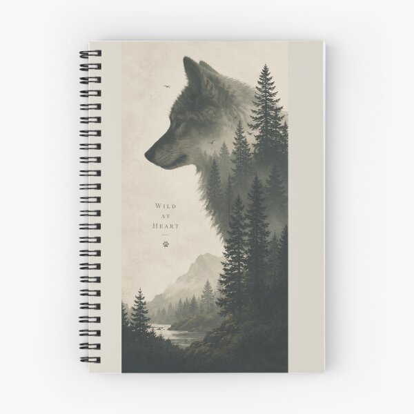 Item preview, Wild At Heart Wolf designed and sold by Safe Haven Pets.