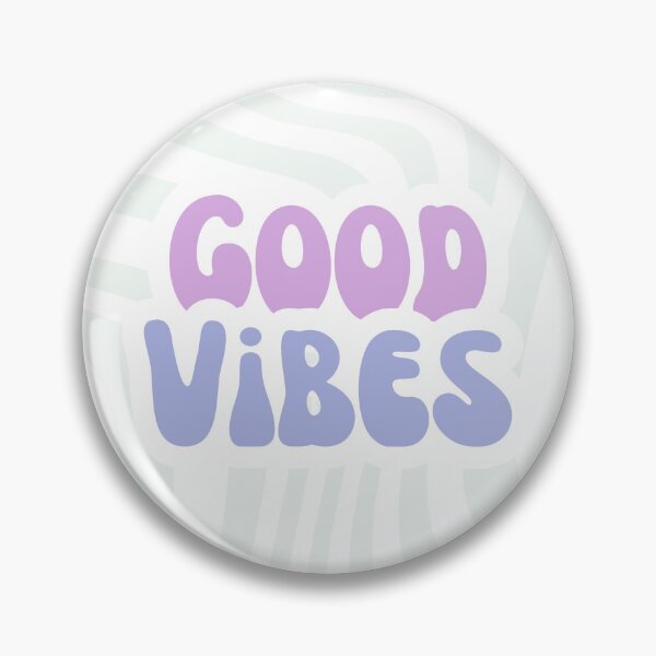 Item preview, Good Vibes – Green Pattern & Mauve Blue Design designed and sold by Aliss20.