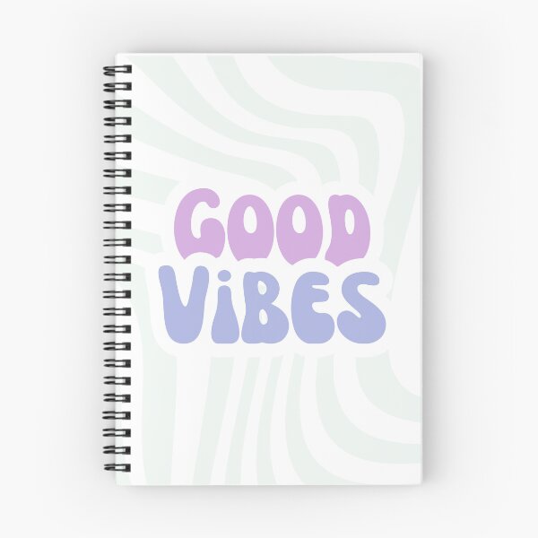 Item preview, Good Vibes – Green Pattern & Mauve Blue Design designed and sold by Aliss20.