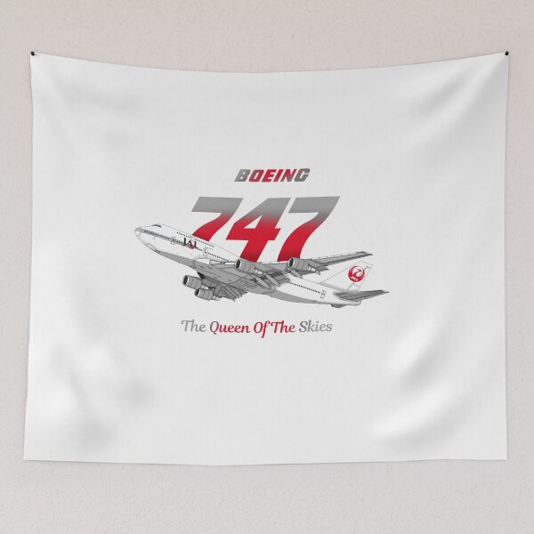 Aperçu de l'œuvre Boeing 747 créée et vendue par PlanesArtByLeo.