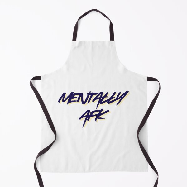 Item preview, Mentally AFK – Minimalist Funny Typography Design designed and sold by selvashop.