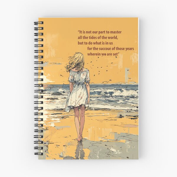 Item preview, To Master the Tides - Inspirational Literary Art designed and sold by Banal25.