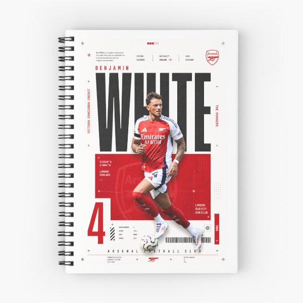 Item preview, Ben White | Arsenal designed and sold by Sector 99.