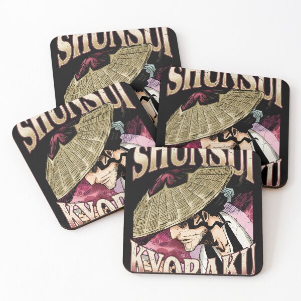 Item preview, Shunsui Kyoraku Retro Bleach Anime Bootleg Shirt designed and sold by Senpaiwaves.
