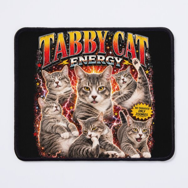 Item preview, Tabby Cat Energy designed and sold by thetinymenace.