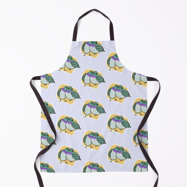 Item preview, Cuddling Pigeons (yellow) designed and sold by SamuelDendro.