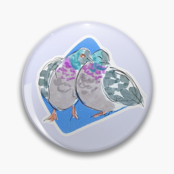 Item preview, Cuddling Pigeons designed and sold by SamuelDendro.