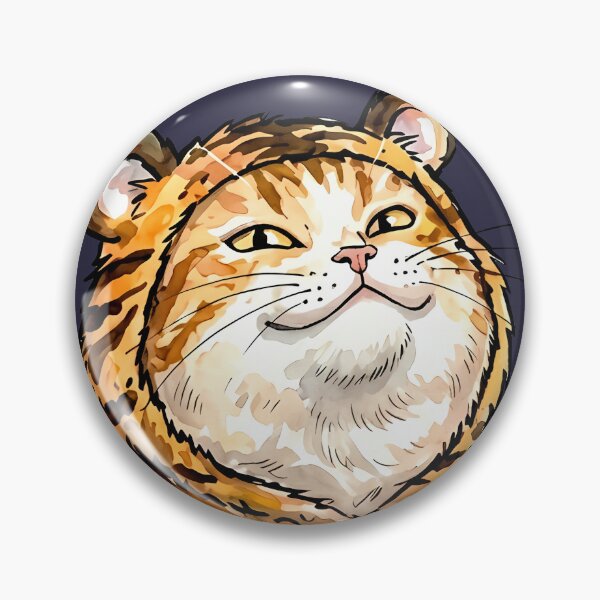 Item preview, Smug Cat in Tiger Costume designed and sold by Choorstar.