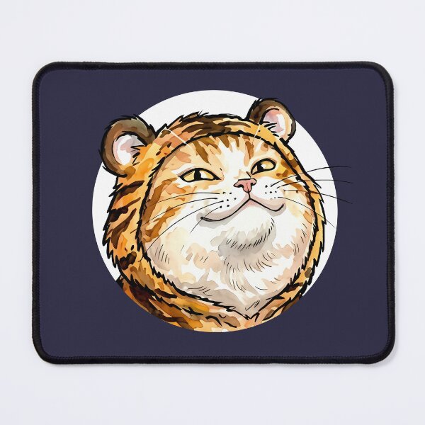 Item preview, Smug Cat in Tiger Costume designed and sold by Choorstar.