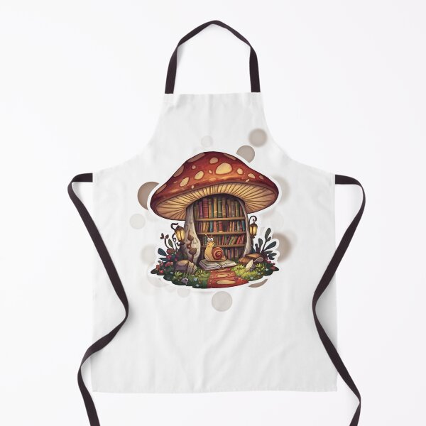 Item preview, Cute Snail Library Cottagecore Fantasy designed and sold by iamKRUK.
