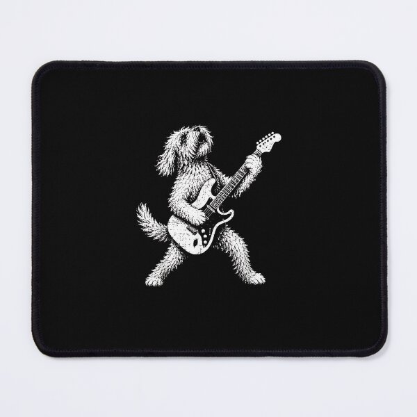 Item preview, Halloween Golden Retriever Playing Electric Guitar Funny Dog designed and sold by Rahamkshop.