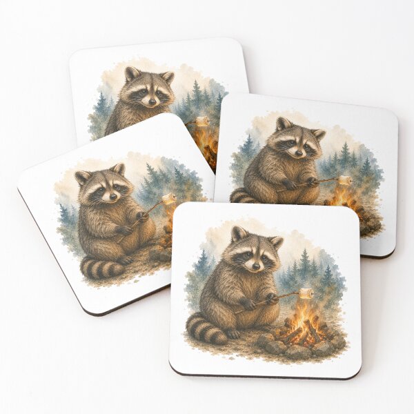 Item preview, Chipmunk With Coffee Mug Stack Lake Life Mornings designed and sold by AQUILAKREO.