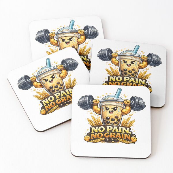 Item preview, No Pain No Grain designed and sold by AllThePixels.