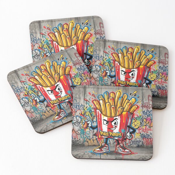 Item preview, Fly Fry Guy "Phly Phries" Food Truck Characters    designed and sold by MattysWorld13.