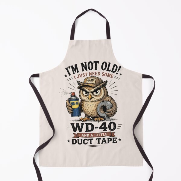 Item preview, Funny Old Man Mechanic, Sarcastic Owl, Retirement & 60th Birthday Gift for Grandpa designed and sold by Sprinkle12345.
