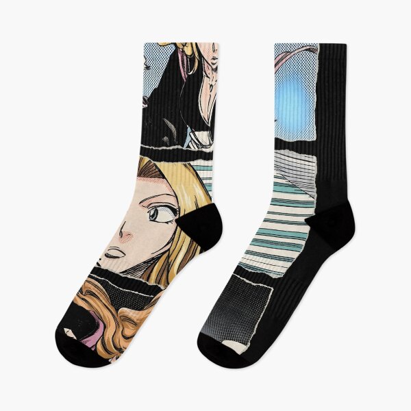Aperçu de l'œuvre T-shirt graphique Rangiku Matsumoto Bleach Anime Streetwear créée et vendue par Senpaiwaves.