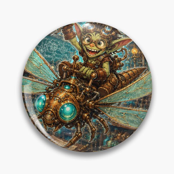 Item preview, Steampunk Dragonfly Explorer designed and sold by InkPixell.