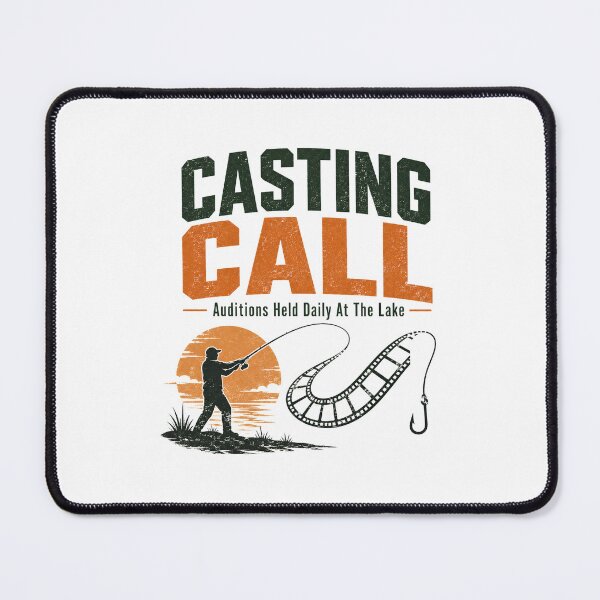 Item preview, Casting Call Funny Fishing Fisherman Retro Design designed and sold by 404CLOTHINGG.