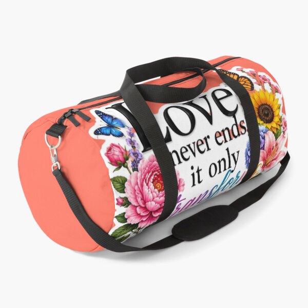 Item preview, Love Never Ends It Only Transforms - Vibrant Floral Butterfly Sticker designed and sold by Scro-Ciob-Shop.