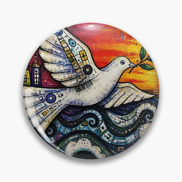 Item preview, Dove returns with Olive branch designed and sold by George Hutton Hunter.